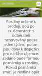 Mobile Screenshot of orchidea-mandlik.webnode.cz