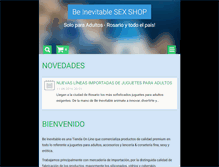 Tablet Screenshot of beinevitable.webnode.com.ar