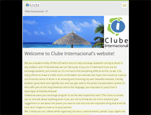 Tablet Screenshot of clubeinternacional.webnode.com.br