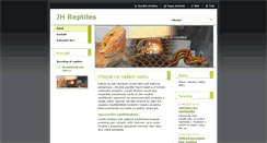 Desktop Screenshot of jh-reptiles.webnode.cz