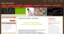 Desktop Screenshot of agendamaths.webnode.fr