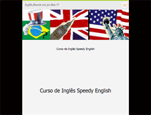Tablet Screenshot of inglesfluenteem30dias.webnode.com.br