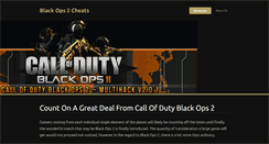 Desktop Screenshot of echeatblackops2.webnode.com