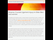 Tablet Screenshot of anteriorcruciateligament1.webnode.com