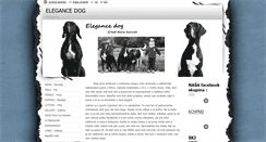 Desktop Screenshot of elegancedog.webnode.sk