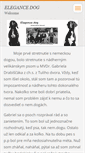 Mobile Screenshot of elegancedog.webnode.sk