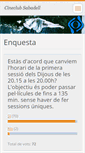 Mobile Screenshot of cineclubsabadell.webnode.com