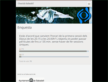 Tablet Screenshot of cineclubsabadell.webnode.com