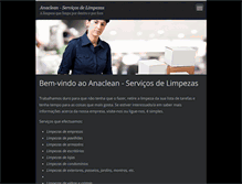 Tablet Screenshot of anaclean.webnode.pt