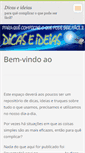 Mobile Screenshot of dicaseideias.webnode.pt