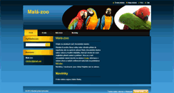 Desktop Screenshot of mala-zoo.webnode.cz
