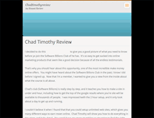Tablet Screenshot of chadtimothyreview.webnode.com