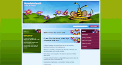 Desktop Screenshot of mundoinfantil.webnode.com