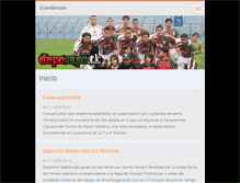 Tablet Screenshot of depomaldonado.webnode.com