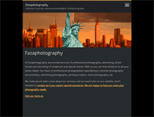 Tablet Screenshot of fazaphotography.webnode.com