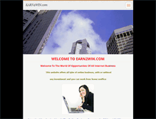 Tablet Screenshot of earn2win.webnode.com
