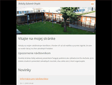 Tablet Screenshot of holubydrgan.webnode.sk