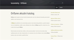 Desktop Screenshot of krasnedarky.webnode.cz
