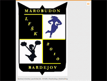 Tablet Screenshot of marobudon.webnode.sk
