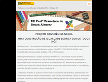 Tablet Screenshot of franciscaalencar.webnode.com.br