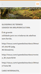 Mobile Screenshot of abelhasdomato.webnode.com.pt