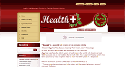 Desktop Screenshot of healthplus.webnode.com
