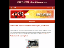 Tablet Screenshot of kartlifter-de.webnode.com