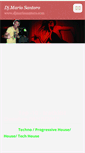Mobile Screenshot of djmariosantoro.webnode.com.br