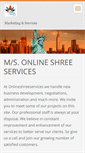 Mobile Screenshot of onlineshreeservices.webnode.com
