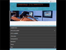 Tablet Screenshot of condorshop.webnode.com.br