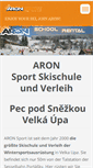 Mobile Screenshot of d-aronsport.webnode.cz