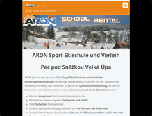 Tablet Screenshot of d-aronsport.webnode.cz