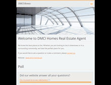 Tablet Screenshot of dmcihomes.webnode.com