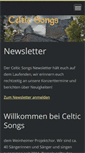 Mobile Screenshot of celtic-songs.webnode.com