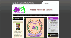 Desktop Screenshot of missaovideira.webnode.com.br