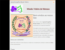 Tablet Screenshot of missaovideira.webnode.com.br