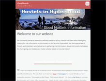 Tablet Screenshot of hostelshyd.webnode.com