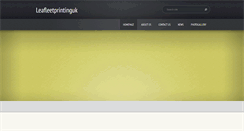 Desktop Screenshot of leafleetprintinguk.webnode.com