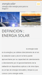 Mobile Screenshot of energiasolar1.webnode.es
