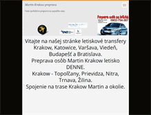 Tablet Screenshot of martin-krakow.webnode.sk