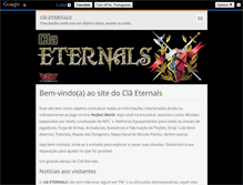 Tablet Screenshot of cla-eternals.webnode.com