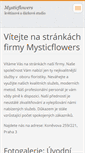 Mobile Screenshot of mysticflowers.webnode.cz