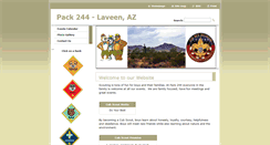 Desktop Screenshot of cubscoutspack244.webnode.com