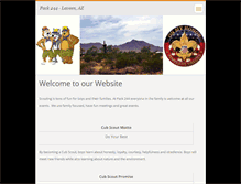 Tablet Screenshot of cubscoutspack244.webnode.com