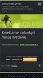 Mobile Screenshot of kitasvariantas.webnode.com