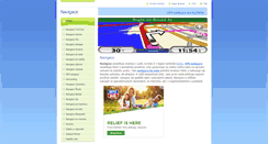 Desktop Screenshot of navigace.webnode.cz