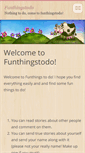 Mobile Screenshot of funthingstodo.webnode.com