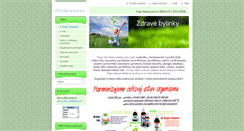 Desktop Screenshot of bylinky-a-zdravi.webnode.cz