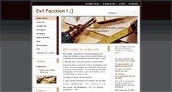 Desktop Screenshot of evilfacction.webnode.com.br