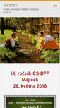 Mobile Screenshot of majicek.webnode.cz